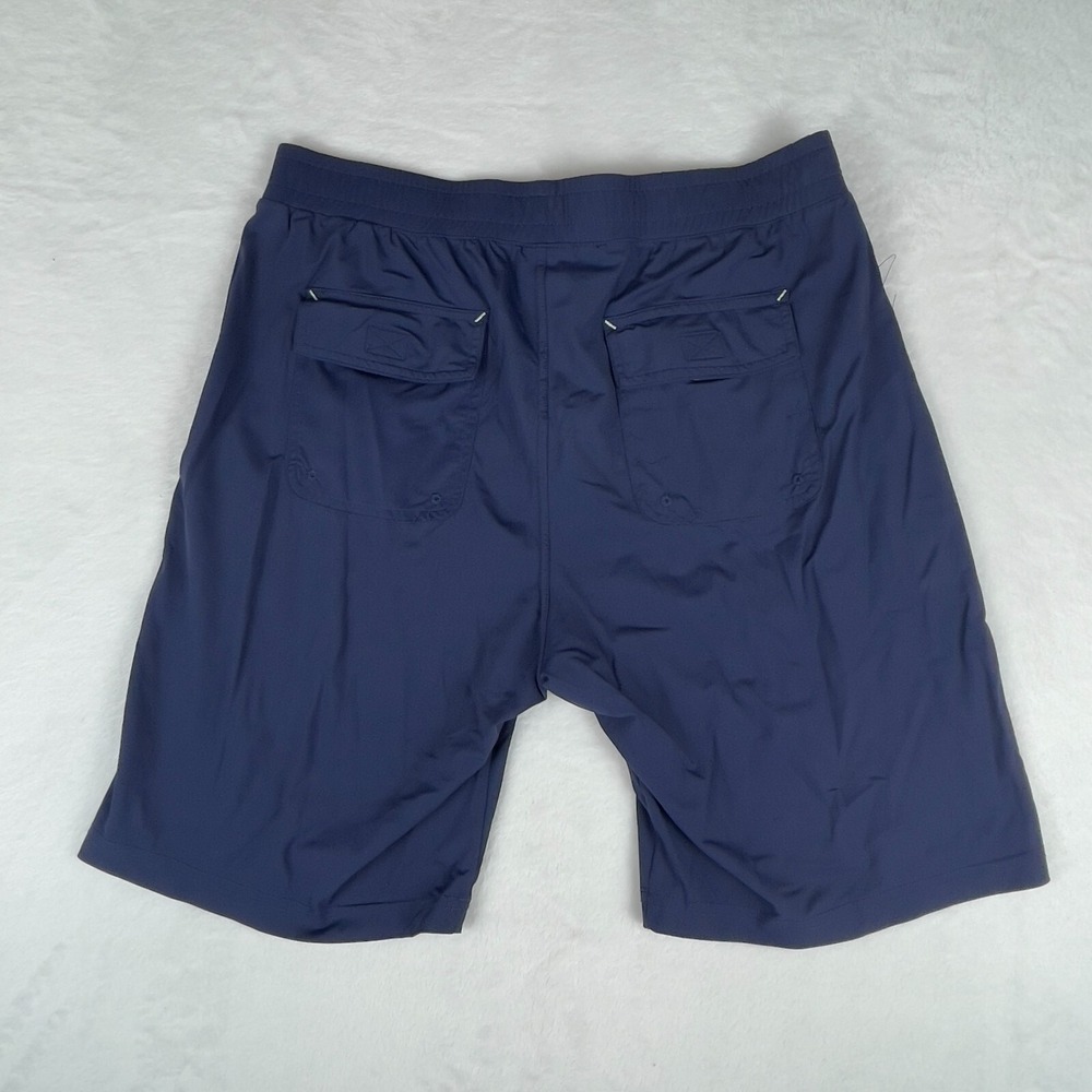 SPAO Surfing Shorts Mens Large Navy Flat‎ Front Stretch Take The Waves Outdoor - Picture 2 of 5